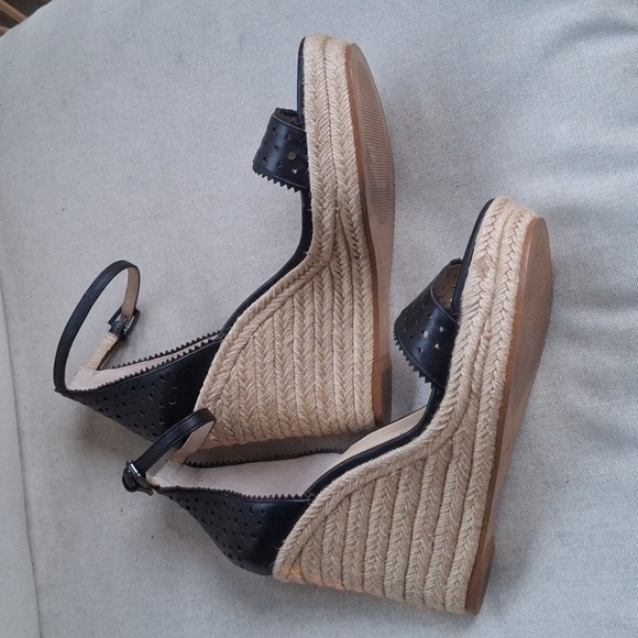 Botkier Womens Black Espadrilles Heels Shoe Size 10 Medium - Picture 3 of 8